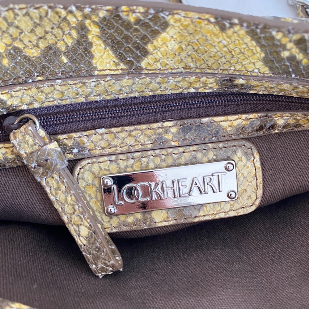 Lockheart Python Chain Shoulder Bag - Picture 11 of 12